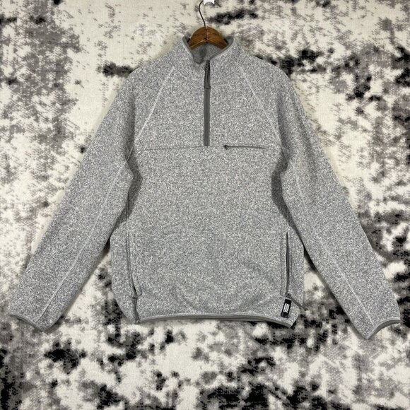 J Crew Nordic Pullover‎ Mens Size Small Polartec 1/4 Zip Winter Cold - Picture 1 of 13